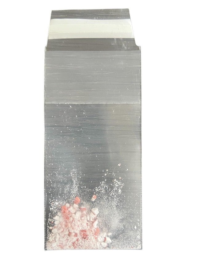 كومفرت أكسيس عبوة من 100 كيس لسحق الأقراص، أكياس أدوية للاستخدام مرة واحدة لسحق الأقراص، أكياس بلاستيكية شفافة سميكة - Image 1